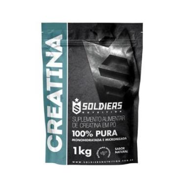 Imagem de Creatina Monohidratada 1Kg - 100% Pura Importada - Soldiers Nutrition-Unissex