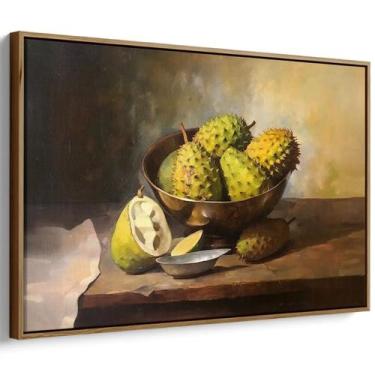 Imagem de Quadro decorativo Graviola - Art Canvas, 120 x 80 cm, Tabaco