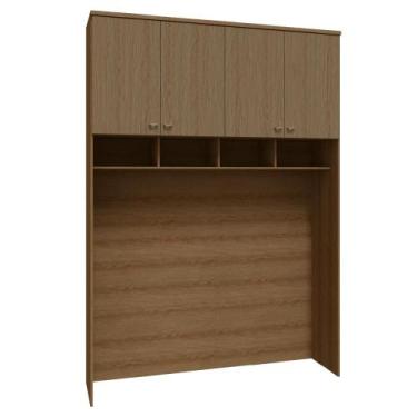 Imagem de Guarda Roupa Modulado Ponte 173cm 04 Portas 245cm Alt Setiba - Móveis 