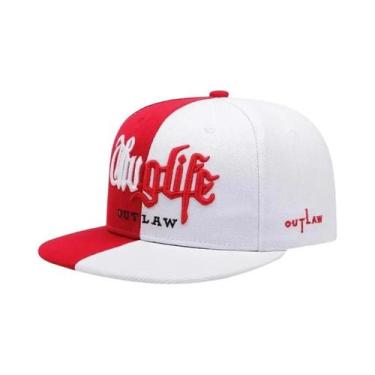 Imagem de Boné Ajustável Para Adultos Com Bordado Thuglife, Boné De Beisebol Hip