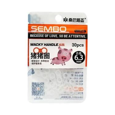 Imagem de Anéis De Silicone 4.6mm 6.3mm Para Pesca De Bass Com Wacky Rig Senko, 