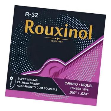 Imagem de Encordoamento Rouxinol R32 Leve 4 Cordas Aço Cavaquinho - Congratulati