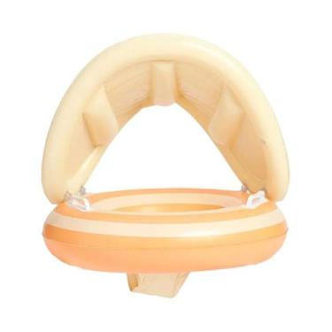 Imagem de Boia Inflável Para Bebês Com Protetor Solar Destacável Para Piscina, P