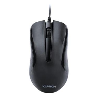 Imagem de Mouse Óptico Com Fio Usb 3 Botões Pc Notebook Ka-647 - NoBrand