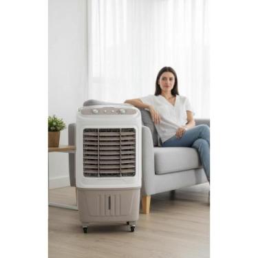 Imagem de Climatizador Portátil 45L Branco 110V: Frescor e Saúde P/ Se - Congrat