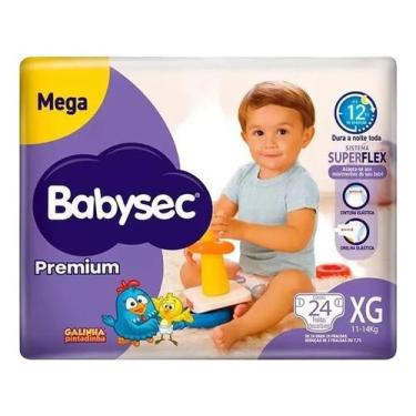 Imagem de Fralda Babysec Galinha Pintadinha Premium Xg 24 Unids Extra