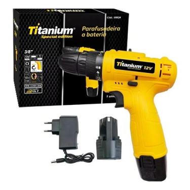 Imagem de Furadeira Parafusadeira 06238 Titanium Platina Sem Fio - Lev - Congrat