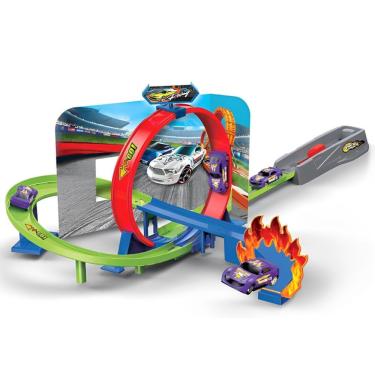 Imagem de Pista Com Lançador E Carrinho - Fogo E Loop 360 - Ultrax - St Import