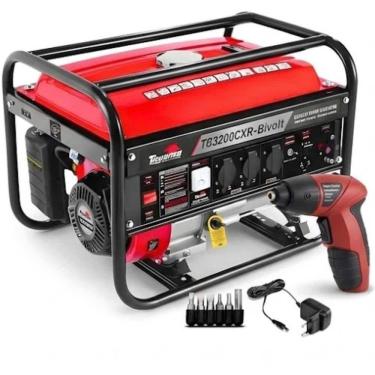 Imagem de Parafusadeira 4.8v Ho031 Com Gerador 3,1kva 7hp Tg3200cxr Bivolt Multilaser Toyama