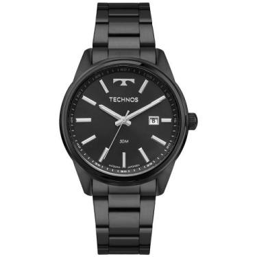 Imagem de Relógio Technos Masculino Steel Preto - 2115tyc/1p 2115tyc/1p