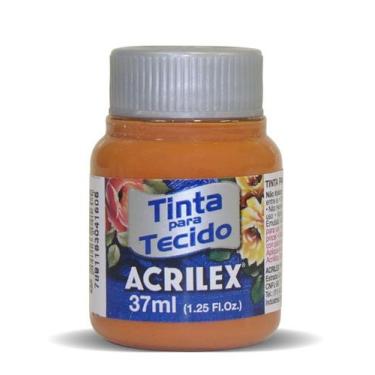 Imagem de Tinta de tecido 37ml Acrilex -Caramelo 569 Tinta de tecido 37ml Acrile