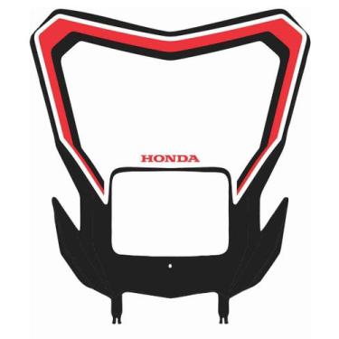 Imagem de Carenagem Farol Biker R1de Xr 250 Tornado C/ Adesivo, Preto
