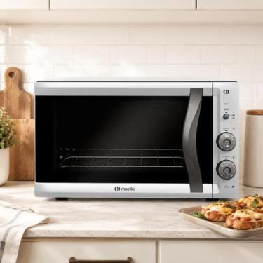 Imagem de Mueller Forno Elétrico de Bancada MFB50F Branco 50L 220V e 127V com Ti