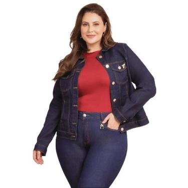 Imagem de Jaqueta Jeans Feminina Francine da Manifesto - Estilo e Conforto, Blue