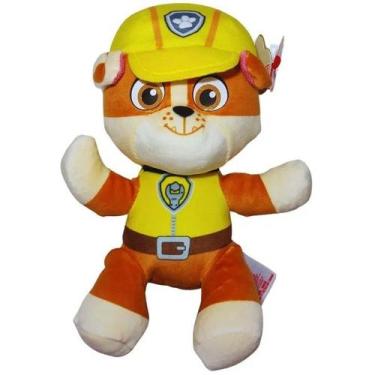 Imagem de Pelucia TY 16CM Patrulha Canina Rubble TOYNG 58838
