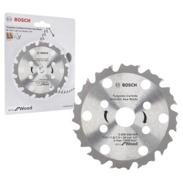 Imagem de Disco de Corte Bosch para Serra com 12 Dentes 4 ½ 110 mm x 20 mm x 1,6