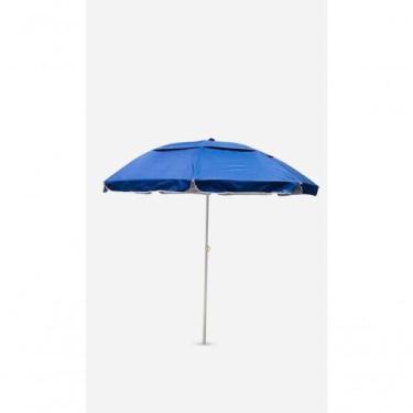 Imagem de Guarda Sol de Praia Grande Sombrinha 2.20m Azul Estrutura Reforçada Ja