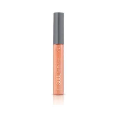 Imagem de Gloss Labial Soul Kiss Me Pêssego Flash 5,2ml Eudora