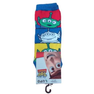 Imagem de Meia Lupo Toy Story Infantil Meninos Punho Soft Cano Médio Algodão, 23