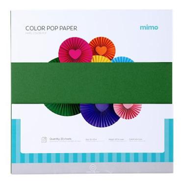 Imagem de Papel Color Pop Verde Oliva Mimo - 30,5 x 30,5 cm - 180 gr - 25 unds