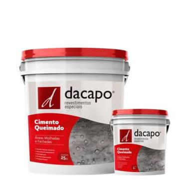 Imagem de Cimento Queimado Para Fachadas Barbante Dacapo 25kg