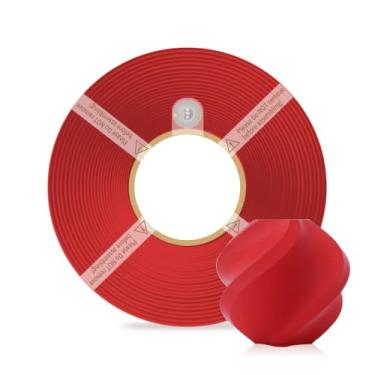 Imagem de Bamboo Lab 1,75 mm PLA Filamento Fosco Impressão de Alta Velocidade com RFID 1KG +/- 0,03 mm Filamento de Impressora 3D Ecológico para Bambu Lab P1P/P1S/X1C/X1/A1/A1 Mini (sem carretel) (Vermelho