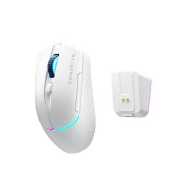 Imagem de Mouse Gamer Machenike L8 Pro, RGB, Support 8K, 2.4GHz Wireles + DOCK R
