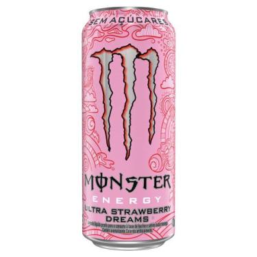 Imagem de Energetico Monster Energy Ultra Strawberry Dreams Sem Açúcares 473ml