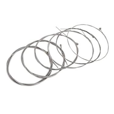 Imagem de Cordas de contrabaixo em liga de níquel enrolado Cordas de baixo Tom brilhante Sensação Cordas de baixo redondas Excelente escolha (6 cordas)