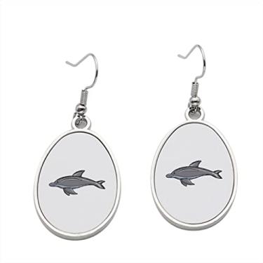 Imagem de Brinco de golfinho - Brincos pendentes para meninas - Presente de festa de aniversário dos namorados