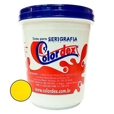 Imagem de Pigmento Colordex para Tintas de Serigrafia a Base D'água - Amarelo Ouro (250ml)