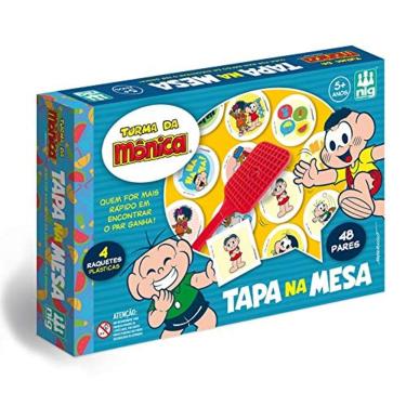 Imagem de Jogo Tapa na Mesa Turma da Mônica, Nig Brinquedos