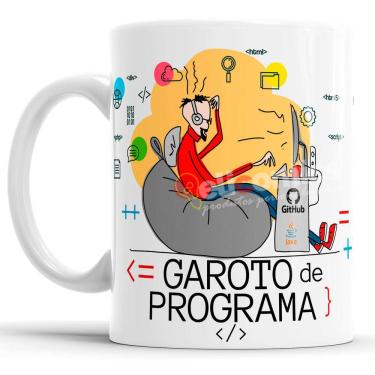 Imagem de Caneca Garoto De Programa Geek Programador