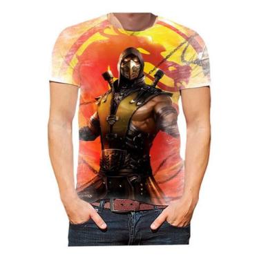 Imagem de Camisa Camiseta Mortal Kombat Jogos Video Game Gamers Hd 02 - Estilo K