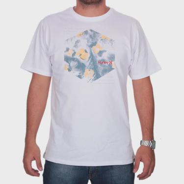 Imagem de Camiseta Hurley Estampada Watercolor - Branca