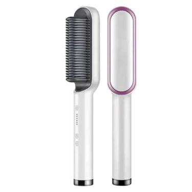 Imagem de Prancha Escova Alisadora Com Pente Profissional Bivolt