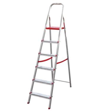 Imagem de Escada Botafogo com 6 Degraus – Vermelha