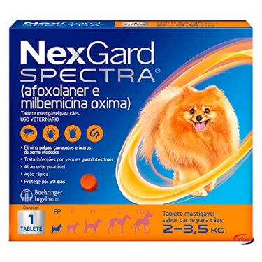 Imagem de Boehringer NexGard Spectra (PP) 2KG ATÉ 3,5KG - Medicamento para Cães - Antiparasitário Completo