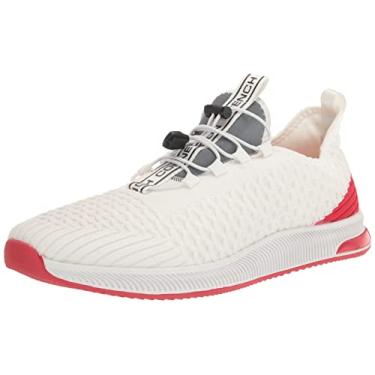 Imagem de French Connection Tênis Masculino Casual e da Moda, Branco, 11.5