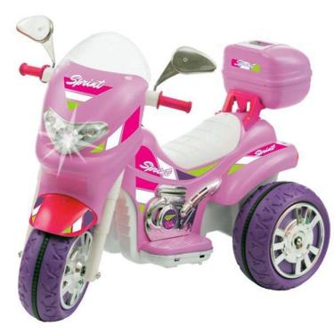 Imagem de Moto Elétrica Sprint Turbo Pink 12V