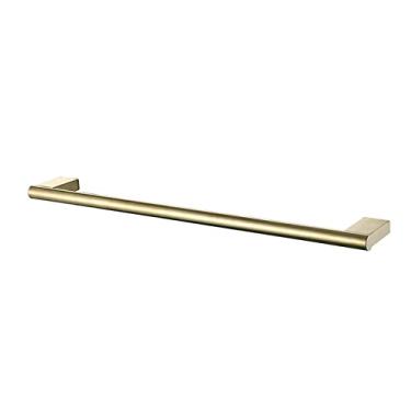 Imagem de Suporte de plataforma de telefone de papel dourado escovado suporte de barra de toalha prateleira saboneteira copo de escova de dentes suporte de escova de banheiro acessórios de banheiro, barra de toalha única