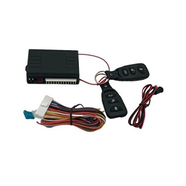 Imagem de Carro de entrada sem chave, kit universal de trava de porta remota Aiuphing, kit de bloqueio central remoto para carro, sistema antirroubo de fechadura da porta do veículo com 2 controles remotos