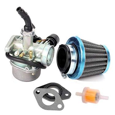 Imagem de Carburador PZ19 para 50cc 70cc 80cc 90cc 110cc 125cc ATV Dirt Pit Bike Taotao Honda Go Kart Horizontal Motor Carb com kit de filtro de ar