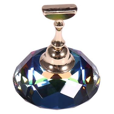 Imagem de Suporte Magnético Para Ponta De Unha, Base De Ponta De Manicure Para Design De Arte De Unhas (Cristal Diamante Colorido)