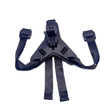 Imagem de MOOKEENONE Suporte de capacete de câmera de motocicleta para Gopro Hero 9/8/7/6 e para Insta360