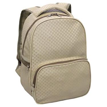 Imagem de Mochila Bege LS Bolsas 4 divisões em Soft-Touch - MO3177