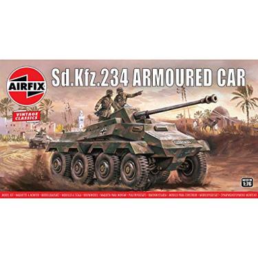 Imagem de Airfix Vintage Classics Sd.Kfz.234 Carro blindado 1:76 veículo militar 2ª Guerra Mundial kit de modelo de plástico A01311V