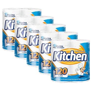 Imagem de Kit Papel Toalha Folha Dupla Kitchen 600 Folhas