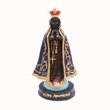 Imagem de Imagem Nossa Senhora De Aparecida Escultura Resina 15 Cm