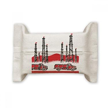 Imagem de Bolsa de linho de algodão para carro Mountain Tower Chinese Revolution